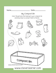 Preschool Compost The Waste Activity Worksheet This Free Compost Waste Activity Is Great For Science Activities For Kids Preschool Science Worksheets For Kids