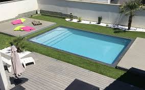 Piscine Avec Terrasse Mobile Gain De Place Terracotta Piscine Spa