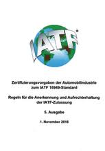 According to the forward section of iatf 16949, page 7, annex b is provided for guidance to implement the iatf 16949 requirements unless otherwise specified by customer specific requirements. so, unless mandated by any of your customers, you do not need to follow the cqi documents, but they are recommended as best practice. Iatf Zertifizierungsvorgaben Der Automobilindustrie Zum Iatf 16949 Standard 2016 11 Beuth De