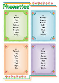 Phonic Sounds