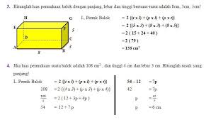 Jadi, volume kubus dan balok adalah perkalian dari panjang x lebar x tinggi. Rumus Volume Balok 23 Soal Jawaban Terpopuler