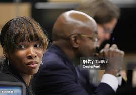 Tennis star Venus Williams and attorney F. Malcolm Cunningham attend...  News Photo