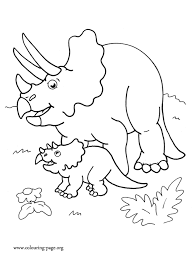 Triceratops free printable dinosaur coloring pages pdf. Dinosaurs A Dinosaur Mother And Her Baby Coloring Page Dinosaur Coloring Pages Baby Coloring Pages Dinosaur Coloring Page