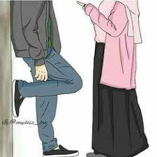 11 gambar kartun islami laki perempuan. Anime Pasangan Muslim Romantis Nusagates