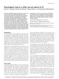 Image result for Pediatric Limp