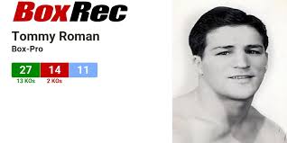 BoxRec: Tommy Roman