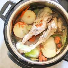 Instant Pot Chicken Stock Or Bone Broth A Mind Full Mom
