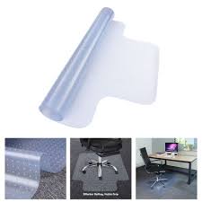 Dimex chair mats are designed to provide industry leading clarity, superior wear resistance and a surface that allows chairs to move freely. Home Furniture Diy Door Mats Floor Mats Home Office Floor Carpet Protector Mat Office Chair Pvc Plastic Non Slip 48 X36 Bortexgroup Com