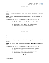 Muet july 2012 speaking 1st booklet your collage is organising a youth seminar. Muet Speaking Test Example