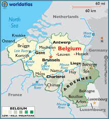 Roads, streets and buildings on interactive online free map of belgium. Belgium Maps Facts Belgium Belgium Map Belgium Travel