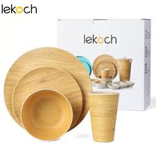 1 to 55 (of 55 products) pages: Lekoch Renewable Bamboo Children S Tableware Dinnerware Set Dishes Wood Grain Eco Friendly Dinner Plates Bowl Cup Dining Utensil Dinnerware Sets Aliexpress