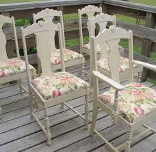 On Sale 6 French Shabby And Chic Dining Chairs Furniture By Etsy Shabby Chic Chairs Shabby Chic Decor Chic Dining Chairs
