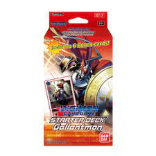 The lightning and double or nothing. Digimon Starter Deck Gallantmon Englisch Digimon