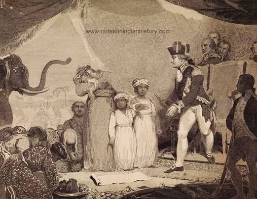 Reception of the Mysore Hostage Princes - Various Depictions