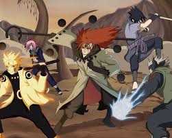 Glad that b has found the kind of purpose he lacked in his own life, blue b's soul is put at peace and he is released from the impure world reincarnation. 4th Great Ninja War Wallpapers Wallpaper Cave