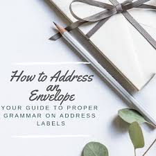 Then use the silver pen to write to:. How To Properly Address An Envelope For A Card Holidappy