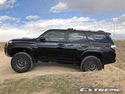 My advice is to get something that will perform in both areas, especially if your 4runner is a daily. 2017 Toyota 4runner 17x8 5 Icon Alloys Wheels 285 70r17 Goodyear Tires Icon 2 5 3 Inch Suspension Lift