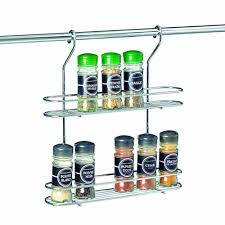 Etagere A Epices Inox Pour Barre De Credence 2 Niveaux Service A Condiments Service De Table Art De La Table Gifi