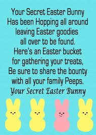 Secret Easter Bunny Free Printable Free Time Frolics Easter Bunny Easter Preschool Easter Hunt