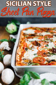How To Make Homemade Sicilian Pizza Pan Pizza Dough Chef Billy Parisi Recipe Recipes Sicilian Pizza Crust Recipe Sicilian Pizza Recipe