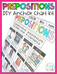 prepositions diy anchor chart kit