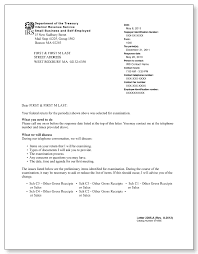 Your email address will not be published. Irs Audit Letter 2205 A Sample 8