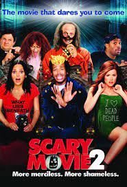 While the original parodied slasher flicks like scream, keenen ivory wayans's sequel to scary movie takes comedic aim at haunted house movies. Scary Movie 2 Official Site Miramax