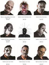 2 0 2 • 4 nr etro ilm • r. Slipknot Halloween Masks Now Available Blabbermouth Net
