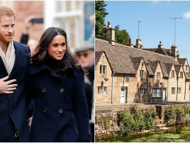 Three Horseshoes pub Asthall near Burford where staff allegedly refused to serve Meghan Markle