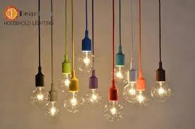 Bunte Pendelleuchte Modern Vintage Edison Gluhbirnen Bar Restaurant Schlafzimmer Grossen Einkaufszentrum M Hangende Deckenleuchten Beleuchtung Decke Lampenlicht