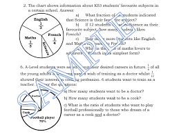 Pie Charts Practice Problem Solving