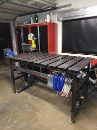 Welding Table Welding Table Trailer Jacks Bar Top