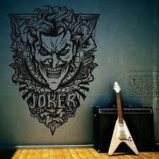 Each of the pieces of mosaic wall art epitomize the natural landscape and are there to let the water projects shine. Amazon Com Wall Decor Vinyl Sticker Room Decal Joker Comics Face Mask Batman Evil Villain S3 Wall Vinyl Decor Room Decals Batman Joker Art