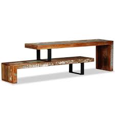 Ohne tv standort 75249 kieselbronn. Vidaxl Tv Schrank Altholz Massiv Tv Schrank Kaufland De
