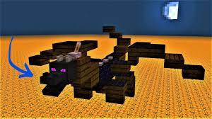A scare of a dare. Minecraft Small Dragon Statue Tutorial Youtube