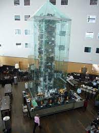 Aureole Las Vegas Where They Have Wine Angels Who Fly To Get Your Bottle Of Wine From The Tower Las Vegas Restaurants Aureole Las Vegas Vegas Restaurants