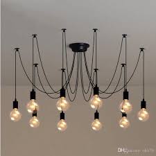 Ok676 Toptan Vintage Edison Endustriyel Avize Edison Yumusak Kolye Isik Yumusak Bar Restoran Yatak Odasi E27 Sanat Sarkit Endustriyel La Avize Lamba Asma Lamba