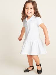Uniform Pique Polo Dress For Toddler Girls Old Navy Toddler Girl Dresses Toddler Dress Girls Dresses Online