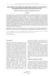 Top hris systems for municipalities / top hris systems for municipalities 10 best online hris systems of 2021 people managing people human resource information systems 2 denver mcnees. Pdf The Impact Of Hris On Organizational Efficiency Random Or Integrated And Holistic