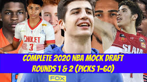 Stats are per 36 by default and graded based on position. Complete 2020 Nba Mock Draft Rounds 1 2 Picks 1 60 Youtube