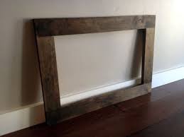 2 Rustic Wood Frames Large Wood Frame Large By Kelseybcrafts Rustic Wood Frame Rustic Wood Wood Frame
