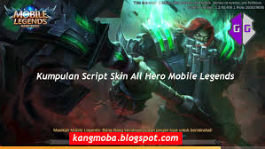 Ascii characters only (characters found on a standard us keyboard); Update Kumpulan Script All Skin Pahlawan Mobile Legends Patch Terbaru 2019