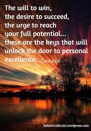 Open The Door To Personal Excellence Robert Cullen S 3s Blog