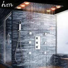 This lovely rain shower showerhead literally, as the name says, rains water on you as opposed to the way water sprays on you from standard showers. Luxury Modern Rain Shower Novocom Top