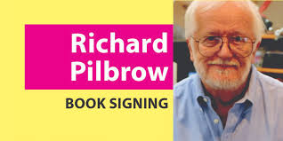 Richard Pilbrow book signing at 2020 Super Saturday lighting workshop