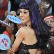 • to dye your hair purple at home, give your strands a few days rest after the bleaching and toning treatments. Purple Bangs Best Katy Perry Hairstyles