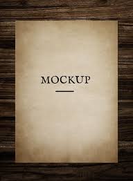 Download Vintage Paper Mockup Illustration For Free In 2020 Paper Mockup Vintage Paper Mockup