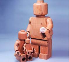 Lego Minifigures Handcrafted Out Of Oak Wood Are Elevated To Art Form Lego Wooden Lego Minifigures