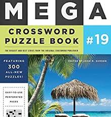 Simon Schuster Mega Crossword Puzzle Book 19 19 S S Mega Crossword Puzzles Samson John M 978198 In 2020 Puzzle Books Crossword Puzzle Books Simon Schuster