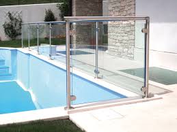 4 Clamp Stainless Steel 1 2 3 Glass Clamp Newel Post Indital Usa Custom Swimming Pool Swimming Pools Swimming Pool Construction